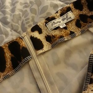 Skirts - High waist retro rockabilly leopard bodycon skirt Skirts - High waist retro rockabilly leopard bodycon skirt